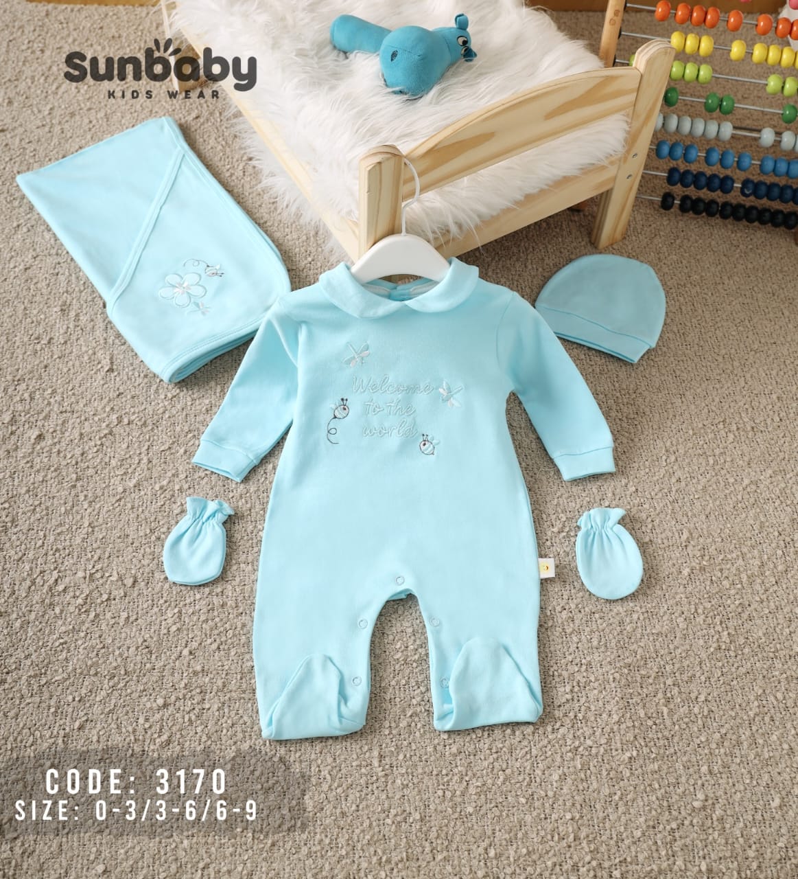 Premium newborn  5-pieces Cotton  set