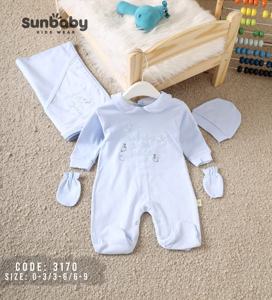 Premium newborn  5-pieces Cotton  set
