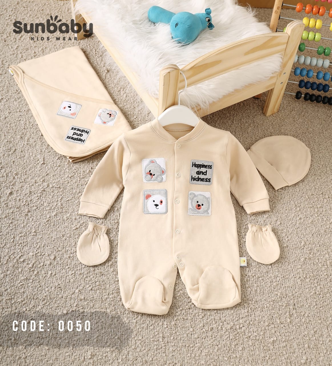 Premium newborn  5-pieces Cotton  set