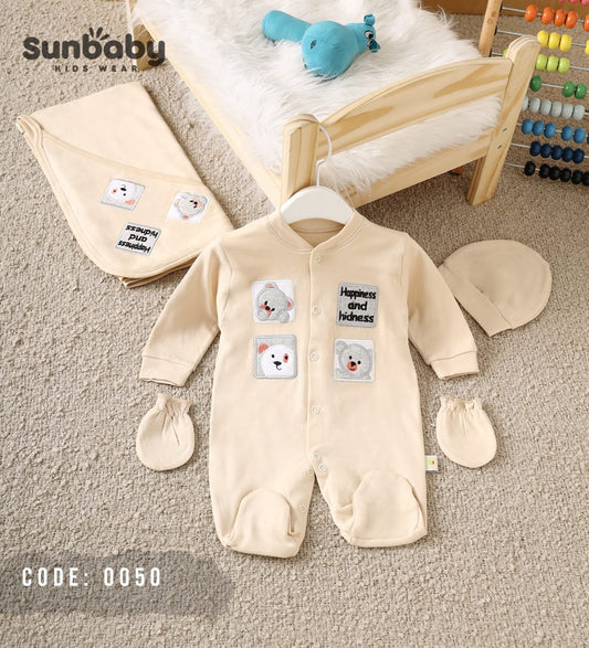 Premium newborn  5-pieces Cotton  set
