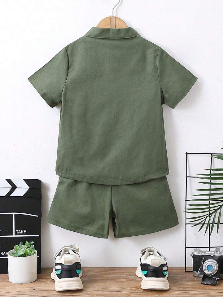 Boy Letter Casual Set
