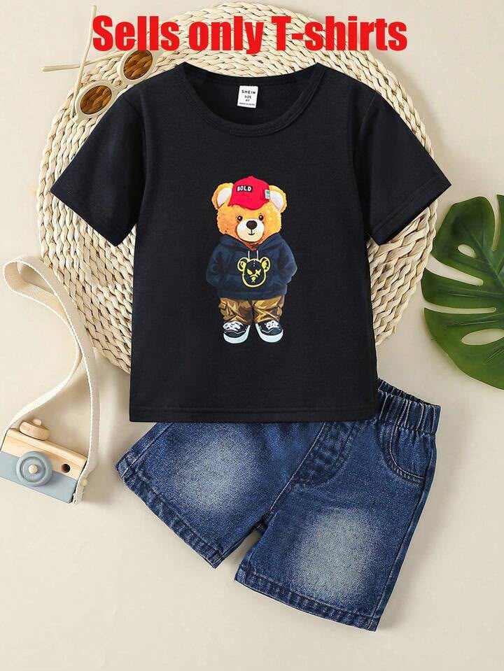 Boy Letter T Shirt