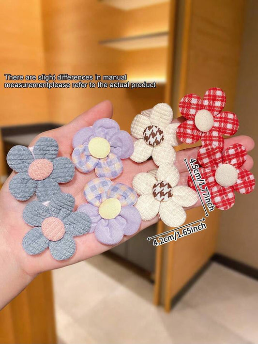 Girl Flower Hairclips