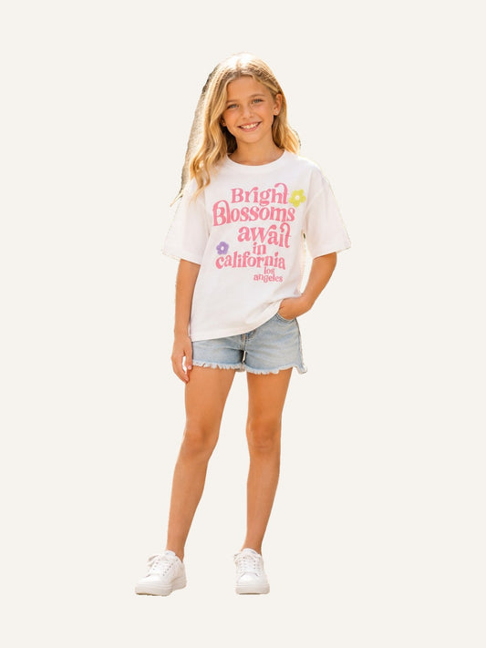 Bambino Girls White T-Shirt