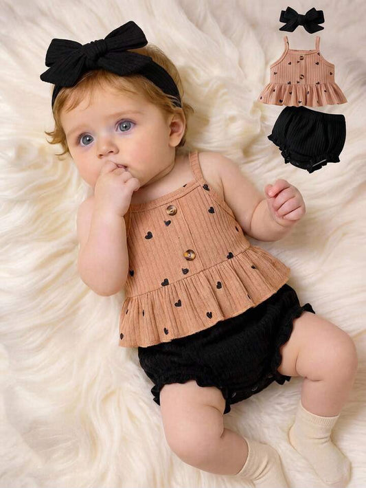 Girl Heart 3-Piece Set
