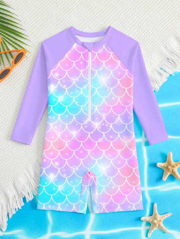 Girl Casual Elegant Swimwear