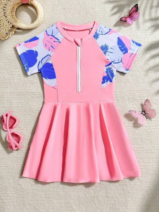 Girl Printed Swimwear