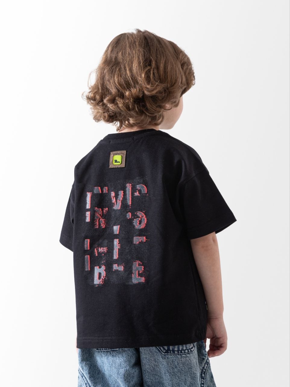 Boys' cotton graphic T-shirt
