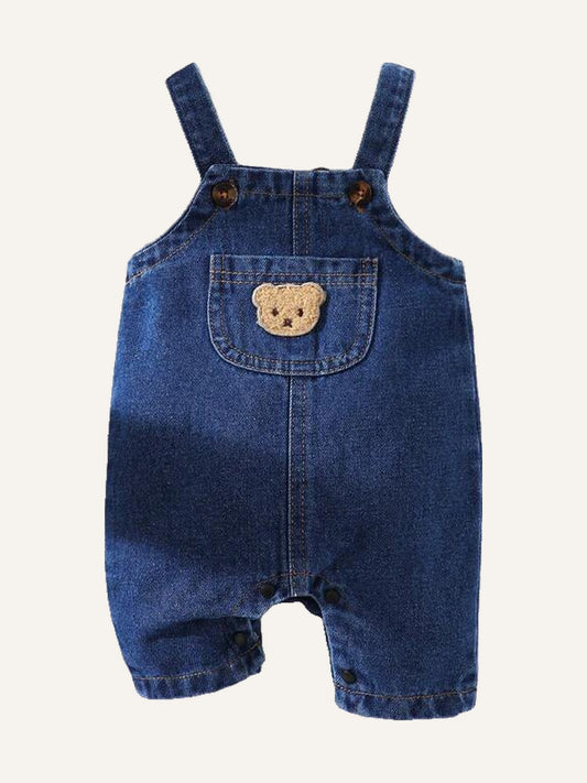 Boy Cartoon Casual Bib Shorts