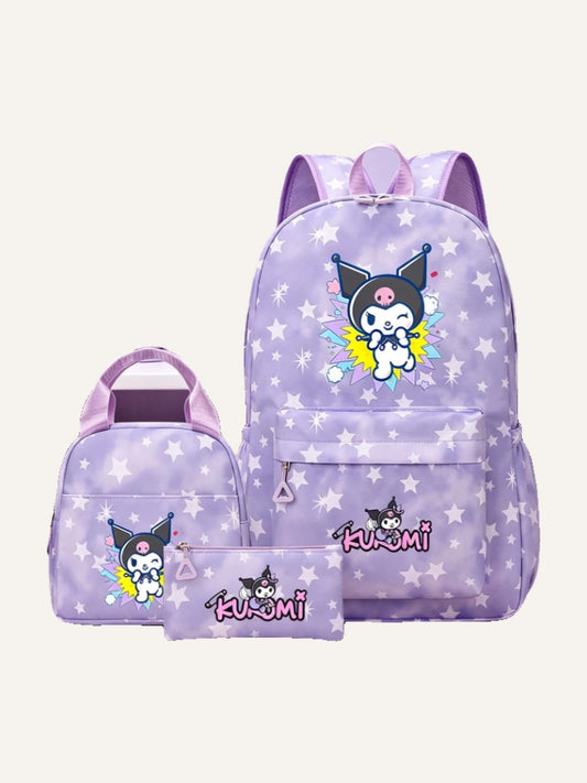 Set Of 3 Pcs Backpack Set