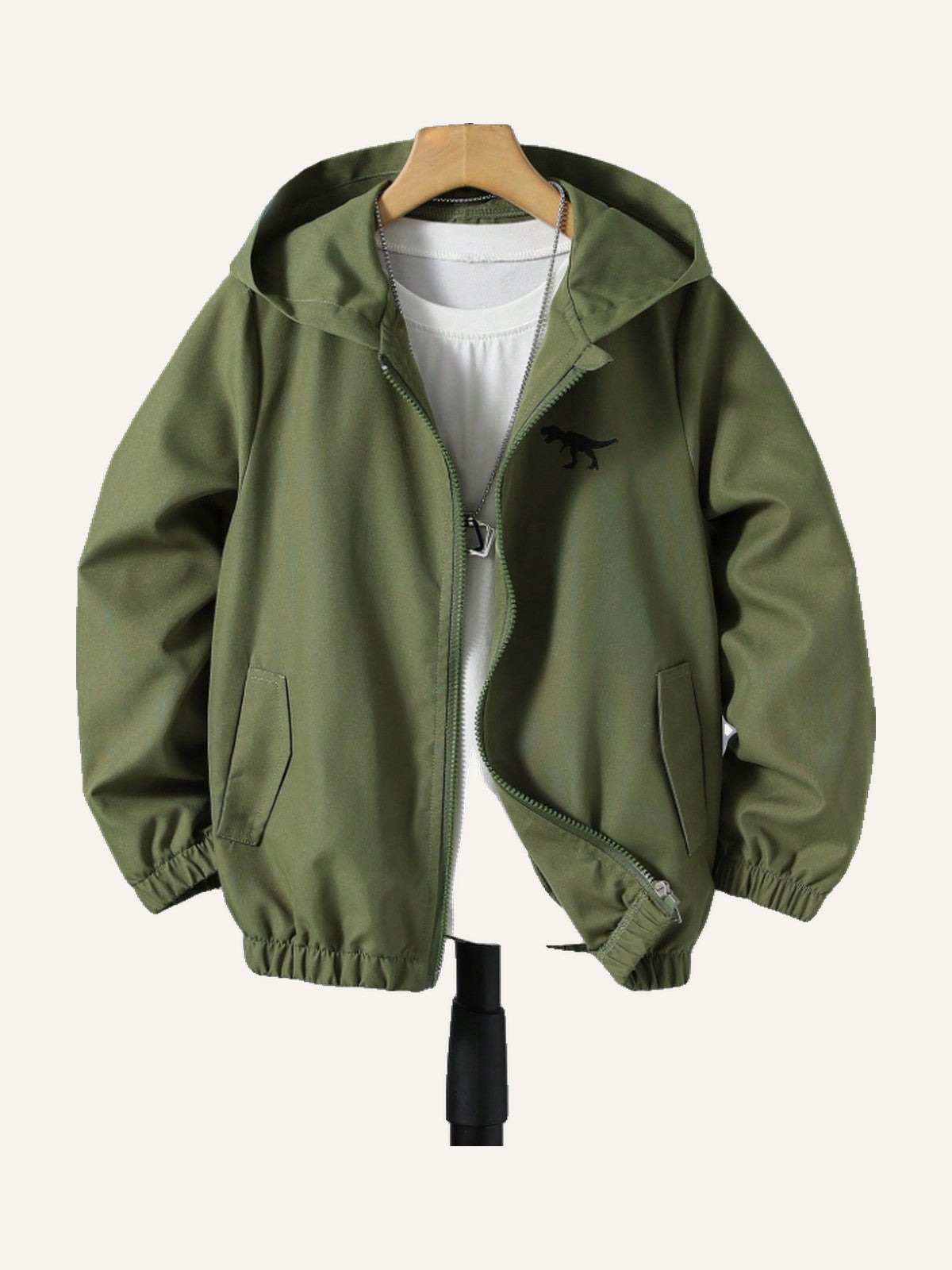 Tween Boy Zip Up Hooded Jacket
