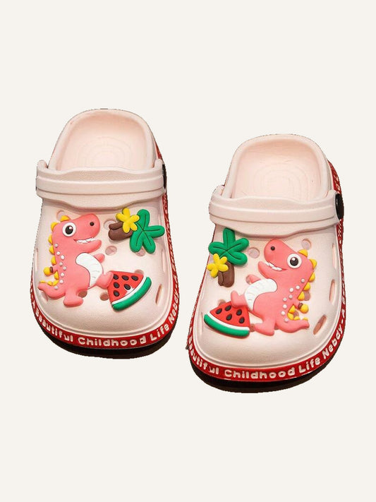 Girls Anti Slip Slippers Pink