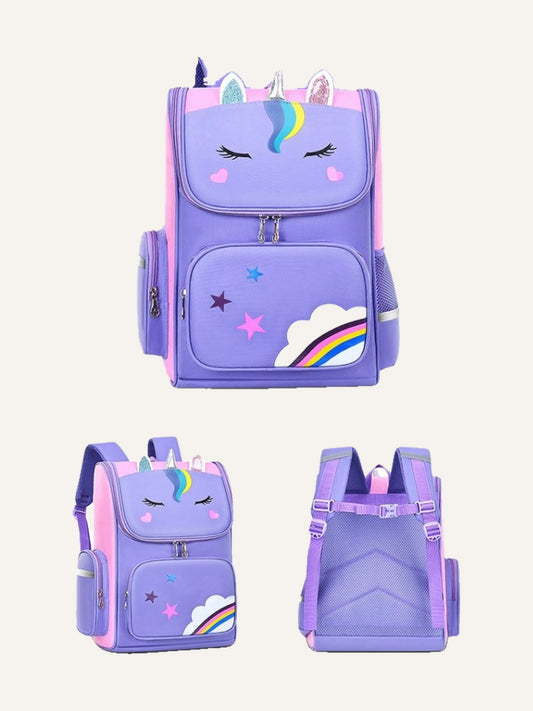 Unicorn Cute Lightweight Girls  Backpack