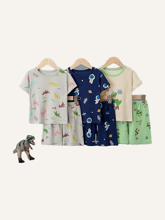 6pcs/Set Boys Pajamas
