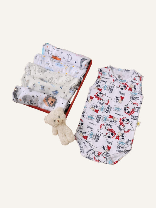 Sun Baby Printed Salopette Set