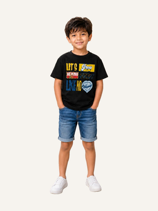 Positive Message Graphic T-Shirt